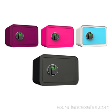 Mini cajas fuertes coloridas del hogar de la pared de la huella digital